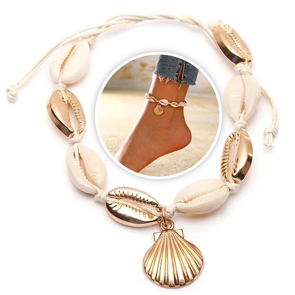 pulsera de conchas